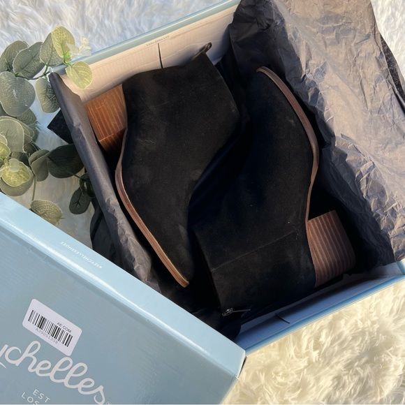 Seychelles, floodplain suede black bootie, size 6 - Picture 14 of 16